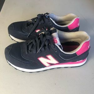 New Balance dark blue and pink size 8.5